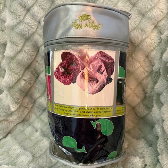 Itsy Ritzy Baby Ritzy Rider Infant Car Seat Cover‎ Reversible - Picture 3 of 9